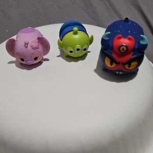 Disney Tsum Tsum Alien, Elephant, and Monster Figurine Tsum Tsum